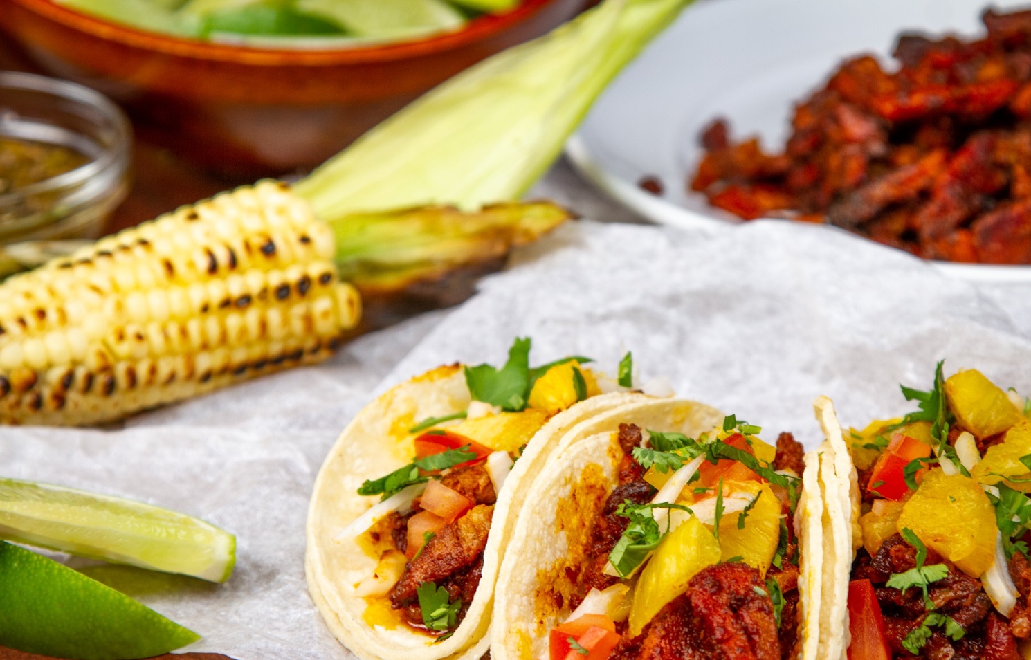 The Flavors of Vegan Al Pastor